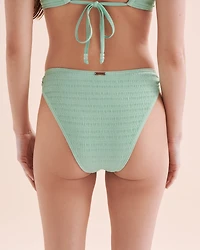 Bas de bikini cheeky texturé Bahamas