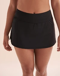 Bas de bikini jupe taille haute