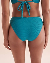 Bas de bikini texturé Pacific Jungle