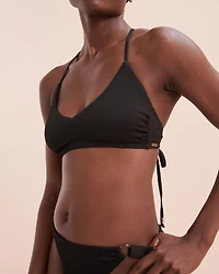Bahamas Textured Bralette Bikini Top