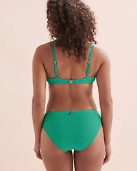 Pucker Up Textured Bralette Bikini Top