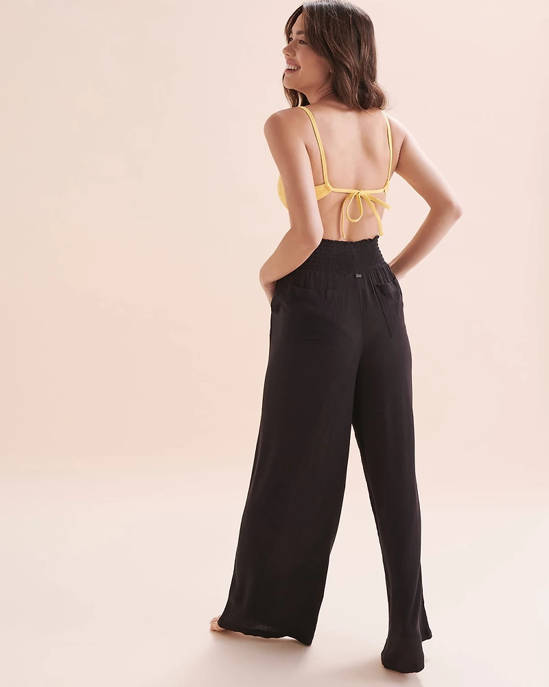 Pantalon jambe large