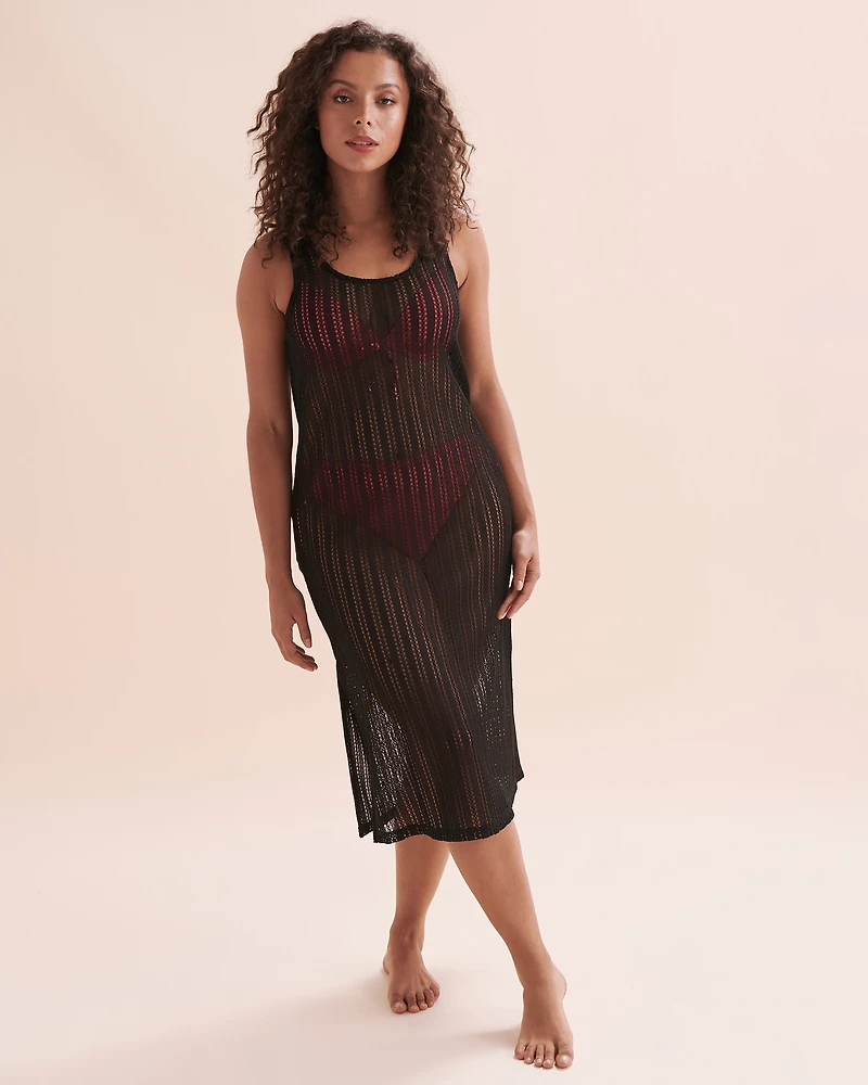 Crochet Midi Dress