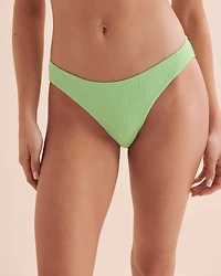 Santa Monica Textured Brazilian Bikini Bottom