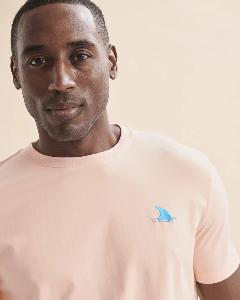 T-shirt en coton Sharkfin