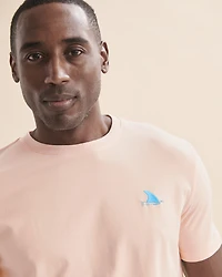 T-shirt en coton Sharkfin