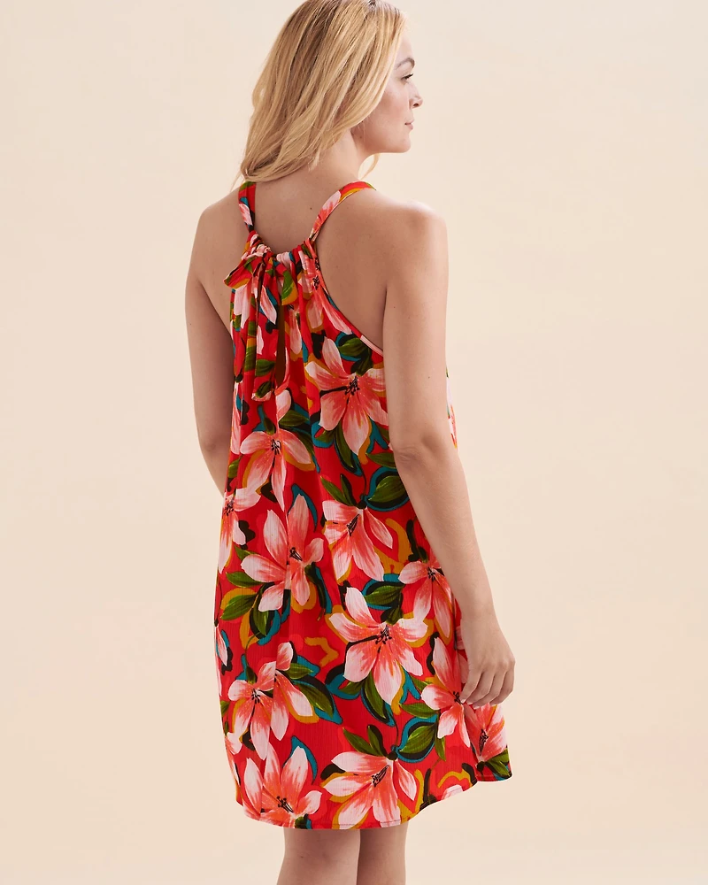 Robe licou encolure haute Break of Day