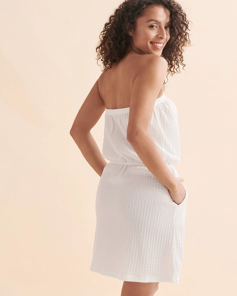 Robe courte en crochet Pebble Beach