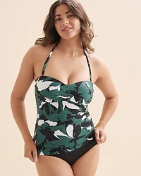 Desert Bloom Bandeau Tankini Top