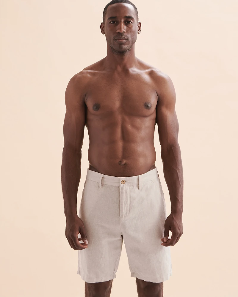 Linen Bermuda Shorts