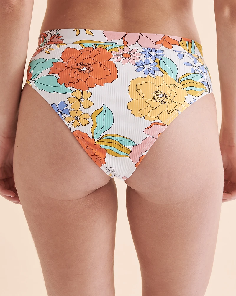 Imagine Marlee High Waist Cheeky Bikini Bottom
