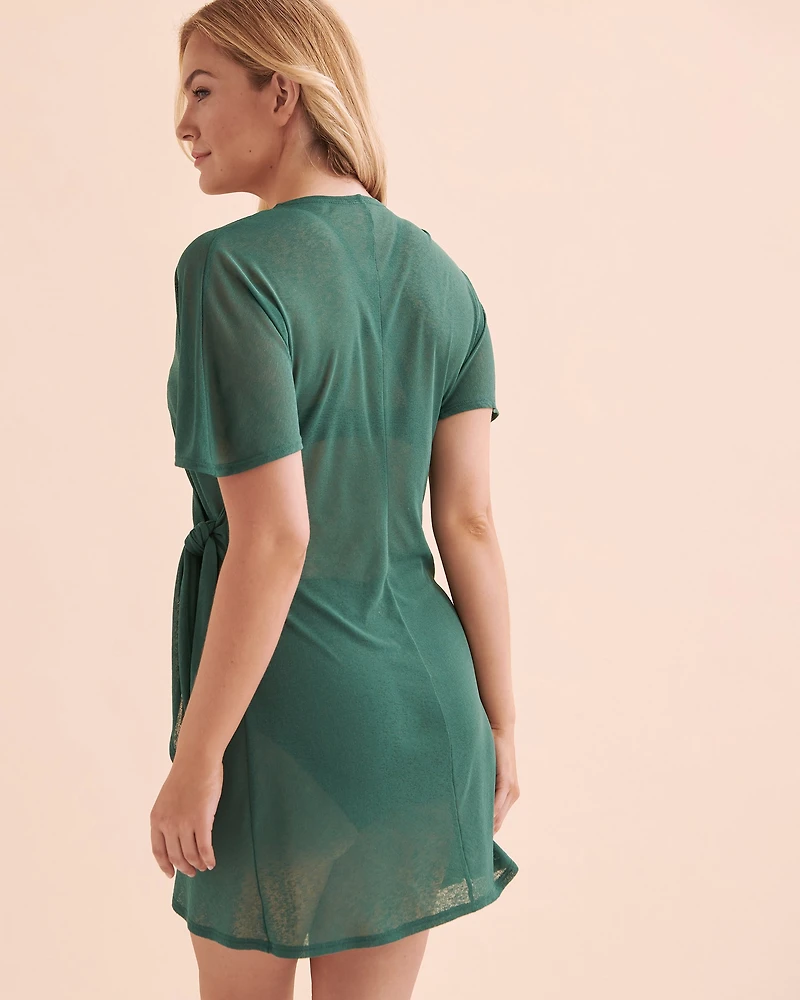 Wrap Cover-Up Dress