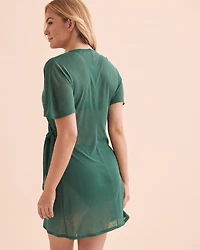 Wrap Cover-Up Dress