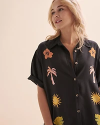 Chemise à manches courtes On Vacation