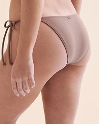 Saltwater Solids Side Tie Bikini Bottom