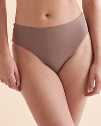 Saltwater Solids High Waist Bikini Bottom