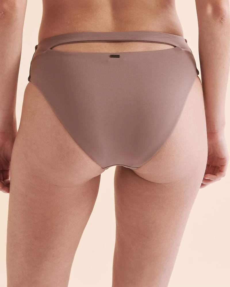 Saltwater Solids High Waist Bikini Bottom