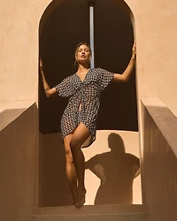 Mesh Caftan