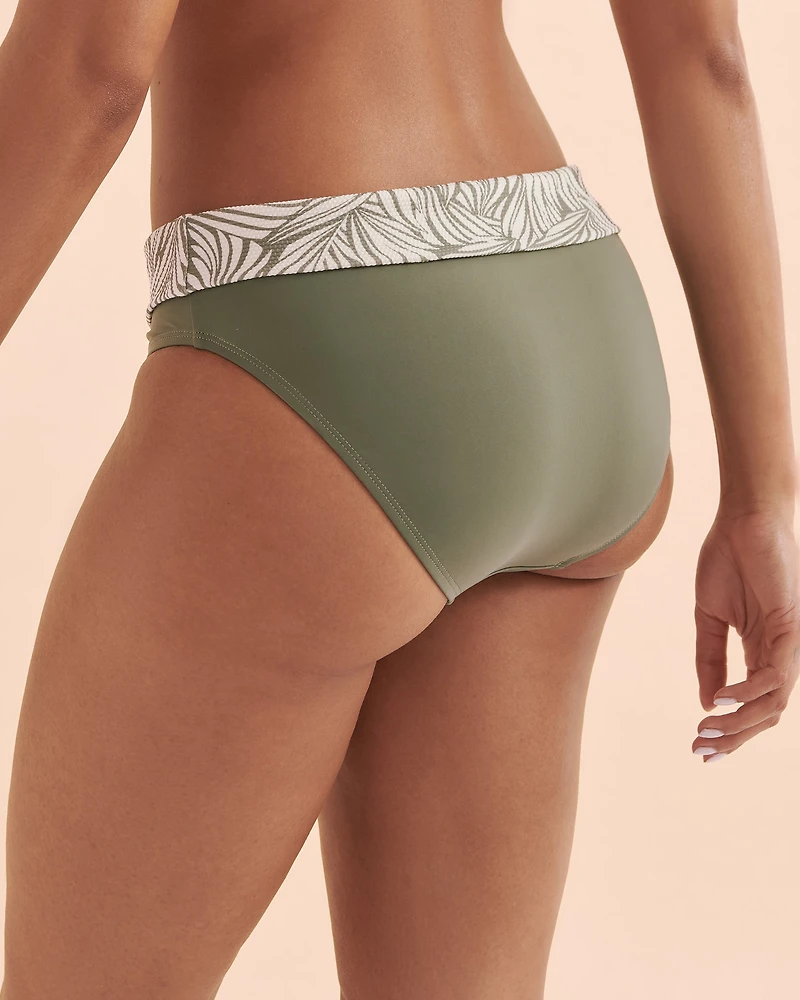 Biomes Foldover Waistband Bikini Bottom