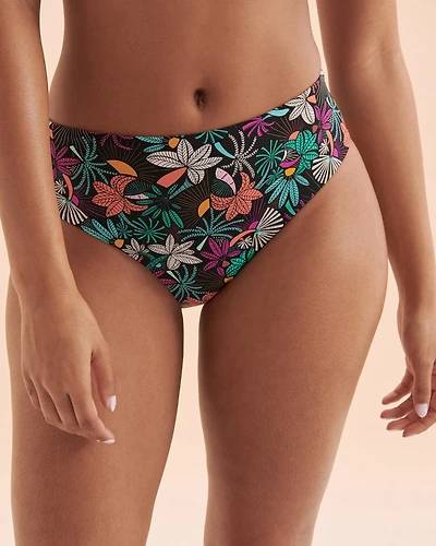 Sand & Sea High Waist Cheeky Bikini Bottom