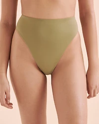Saltwater Solids High Waist Bikini Bottom