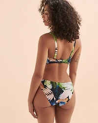Rainforest Tale D Cup Crossed Bikini Top