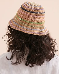 Candied Peacy Bucket Hat