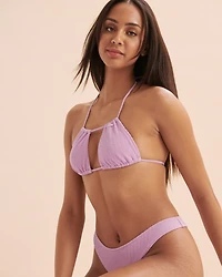 Haut de bikini triangle multifaçons Mini Tiki Aruba