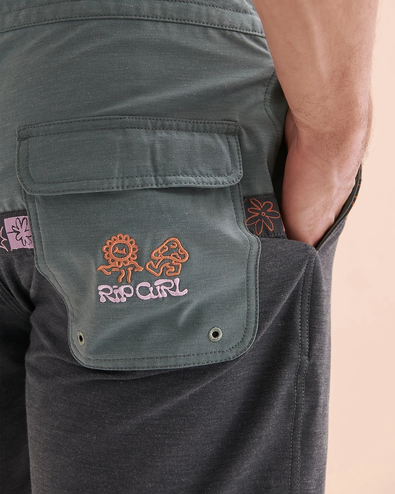 Saltwater Culture Fungi Layday Boardshort Swimsuit