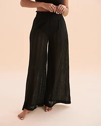 Wide Leg Crochet Pants