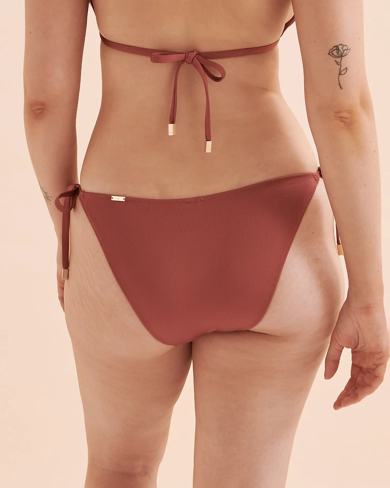 Casablanca Ribbed Brazilian Bikini Bottom
