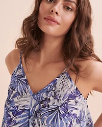 Robe midi en chiffon Jungle Fever