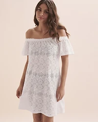 Robe courte Boho Beauty Eyelet