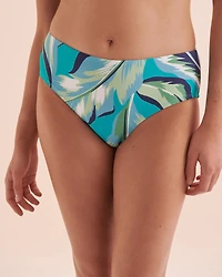 Bas de bikini aux hanches Judy Jungle Foliage