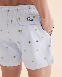 Palm Stripes Volley Swimsuit