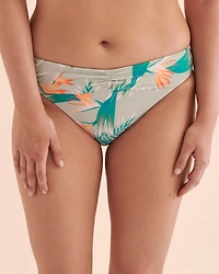 Bas de bikini bande taille pliée Sage Paradise