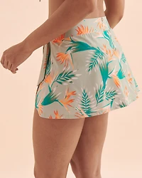 Sage Paradise Swim Skirt