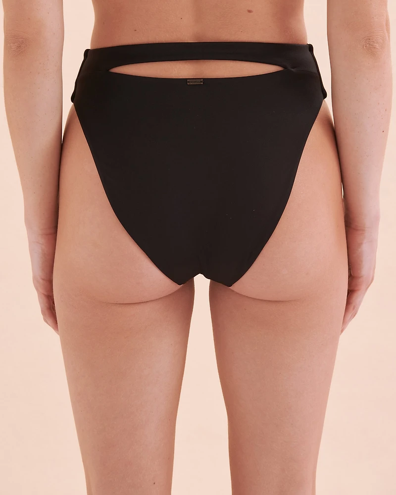 Saltwater Solids High Waist Bikini Bottom