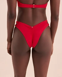 Cut-out Side Thong Bikini Bottom