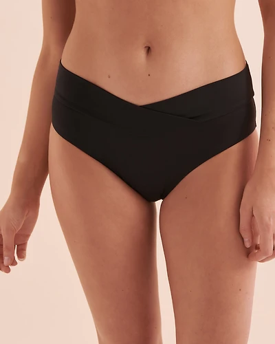 Solid Rachel High Waist Bikini Bottom