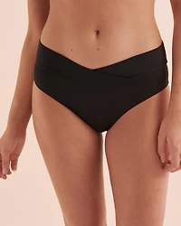 Solid Rachel High Waist Bikini Bottom