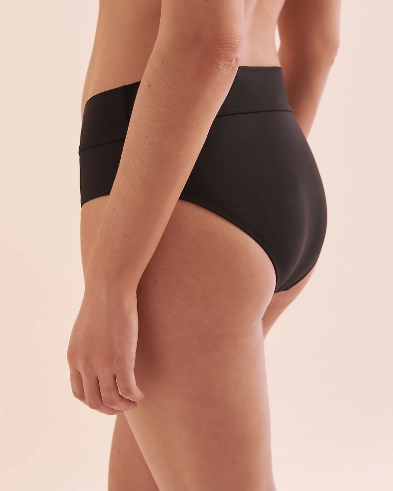 Solid Rachel High Waist Bikini Bottom