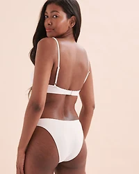 Haut de bikini plongeant à armatures Reese Tanlines