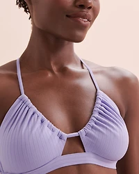 Sunset Ribbed Bralette Bikini Top