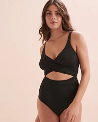 Maillot une-pièce wrap