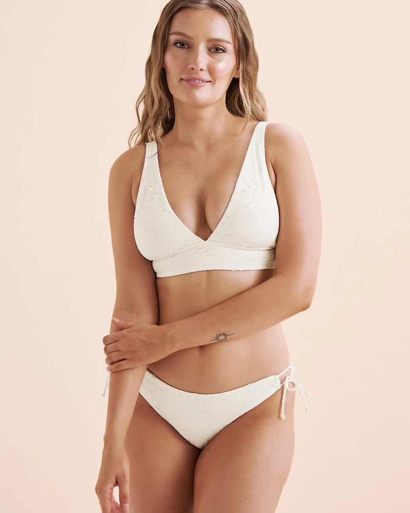 Bloom Isabella Lace Wide Band Triangle Bikini Top