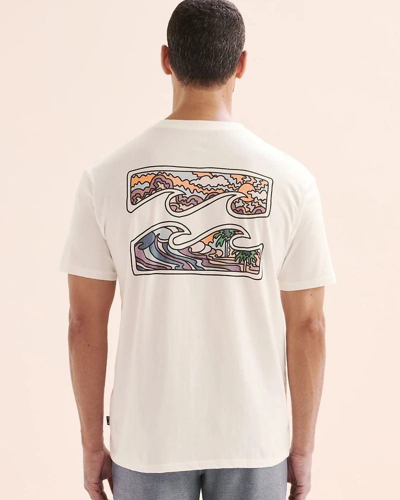 T-shirt à manches courtes Crayon Wave Premium