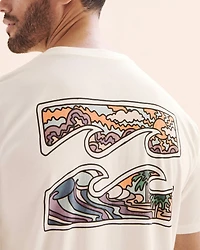 Crayon Wave Premium Short Sleeve T-shirt