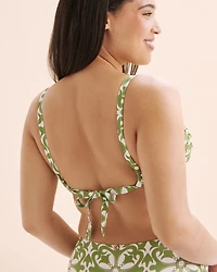 D Cup Plunge Bikini Top