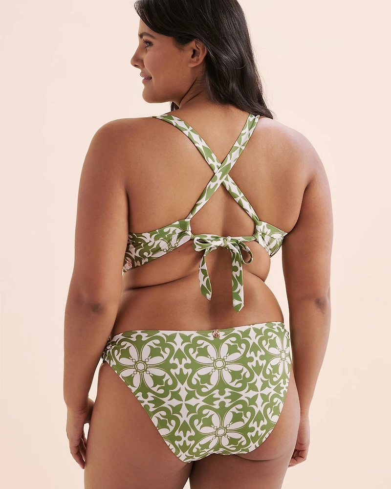 D Cup Plunge Bikini Top